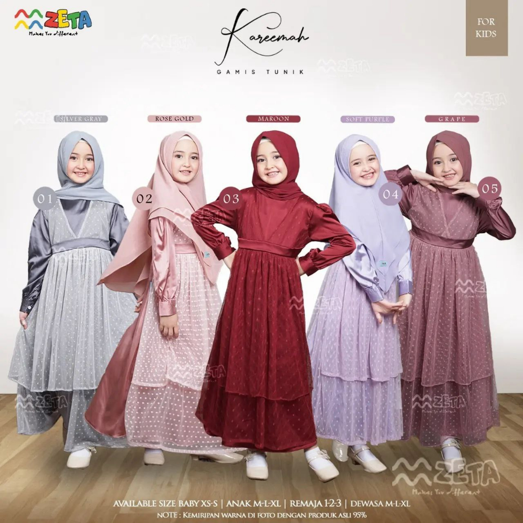 GAMIS COUPLE KAREEMAH BY ZETA