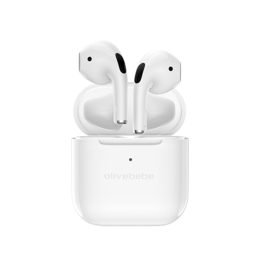 (COD) Olivebebe OLE 1 Upgrade Headset Bluetooth 5.2 Long Battery Life TWS Earphone Wireless HiFi Stereo With Mic