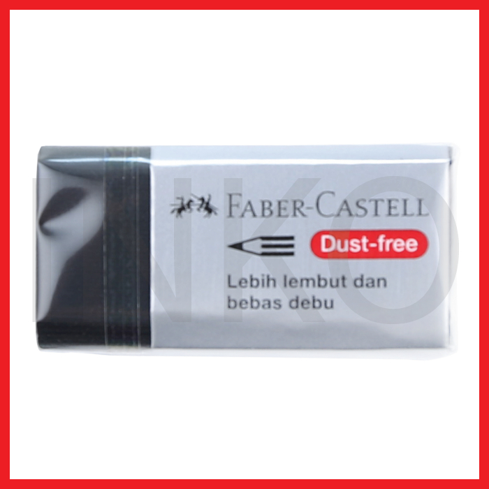 

FABER CASTELL ERASER DUST FREE SMALL BLACK 1PCS