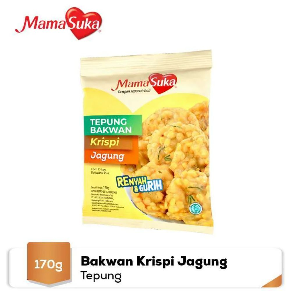 

MAMA SUKA Tepung Bakwan Jagung 170 g