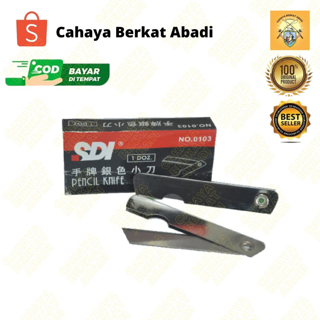 

SDI Pencil Knives / Pisau Lipat 0103