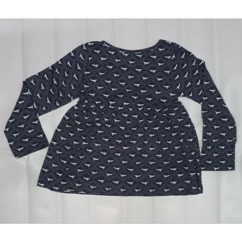 Dress tangan panjang anak - Babydoll tangan panjang anak