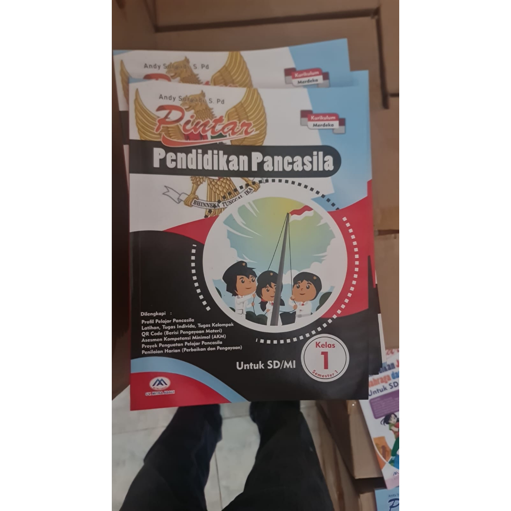 Pintar Pkn SD Kelas 1 Semester 1 dan 2 Kurikulum Merdeka