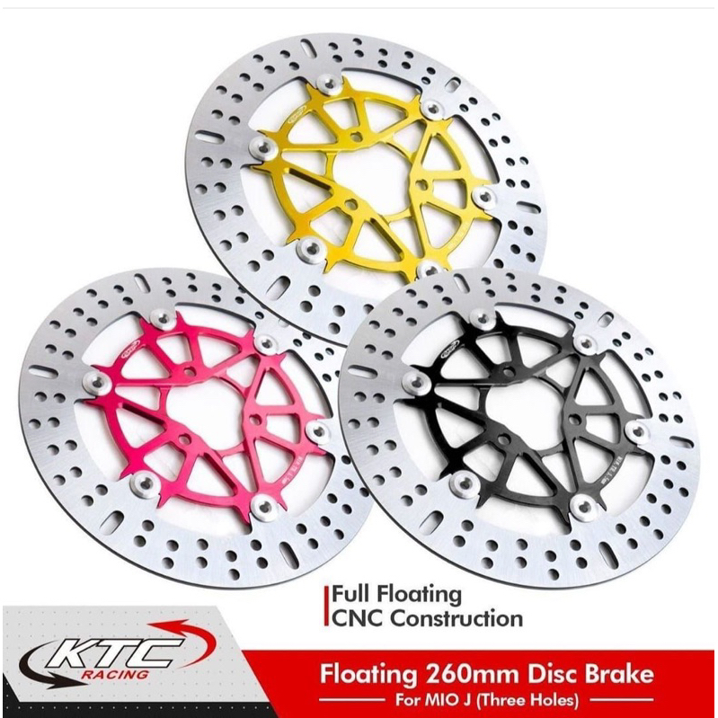 PIRINGAN CAKRAM KTC 260MM FULL ALLOY DISC BRAKE KTC 260 MM JUPITER Z BEST QUALITY ORIGINAL 2023 BARC