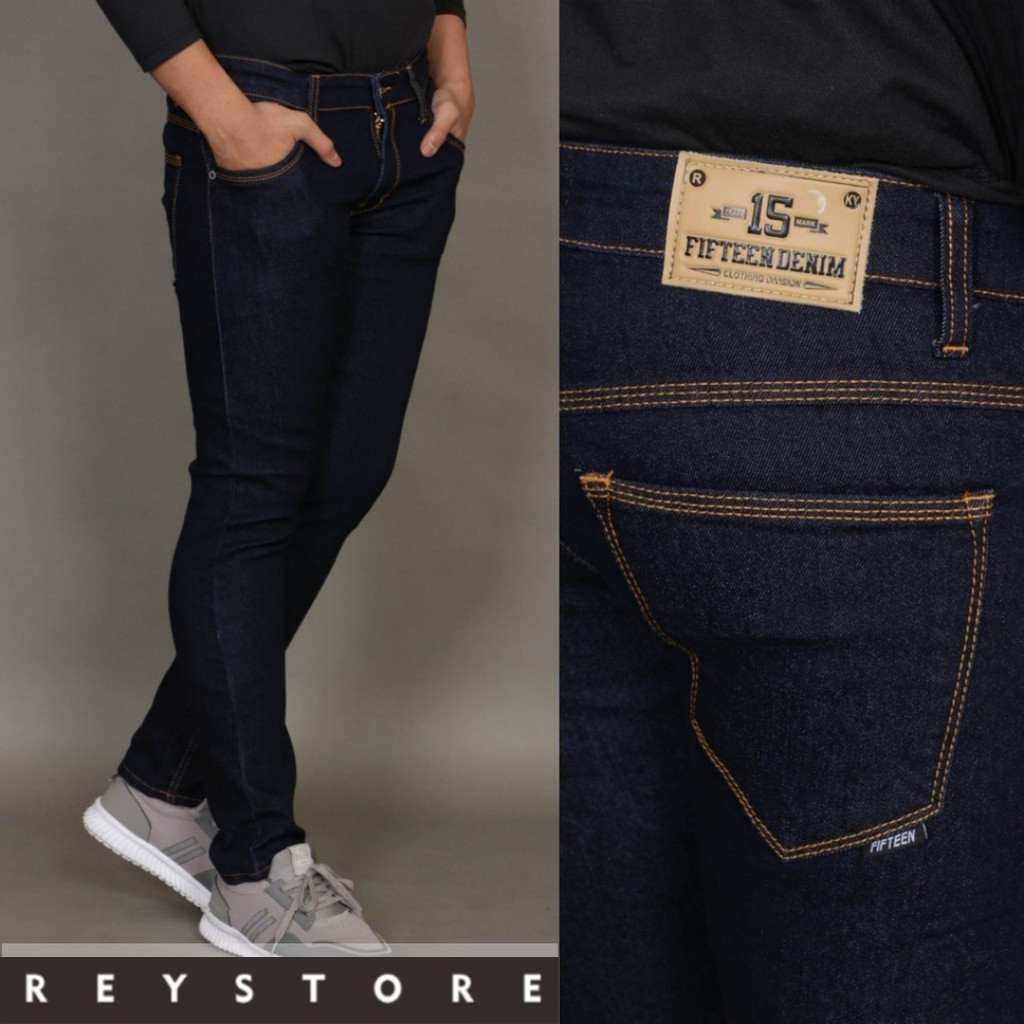 Celana Jeans Pria Slimfit Strech New Original Jeans  pria Panjang