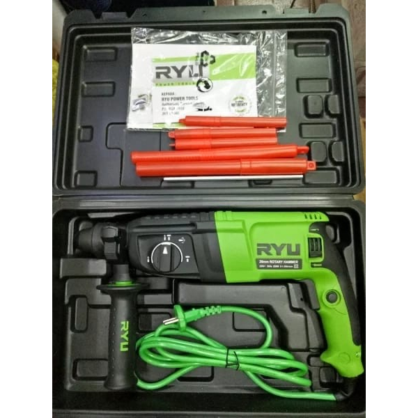 Ryu Rotary hammer Drill Bor bobok beton Demolition hammer RRH26