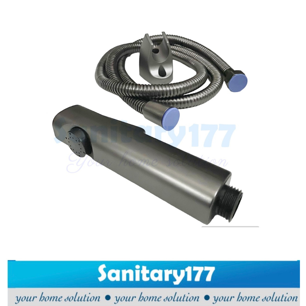 Jet shower Grey abu 7As-shower cebok toilet spray kloset closet spray washer abu2 gun metal bidet toilet wc