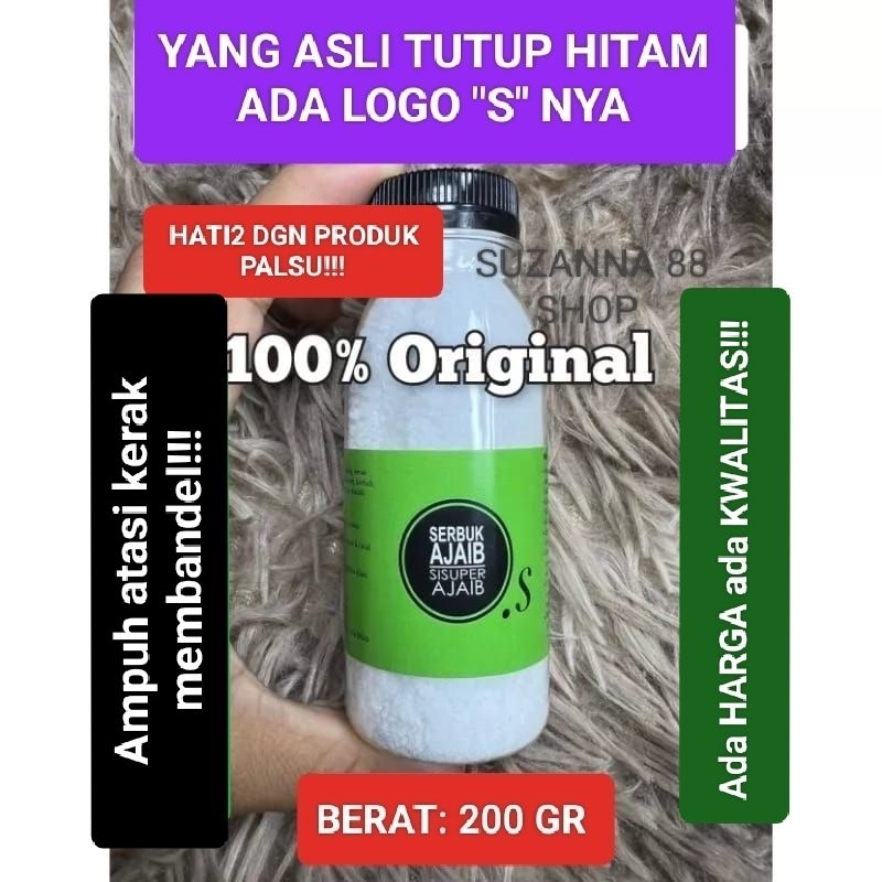 SERBUK AJAIB PEMBERSIH SERBAGUNA PEMBERSIH TOILET KERAMIK