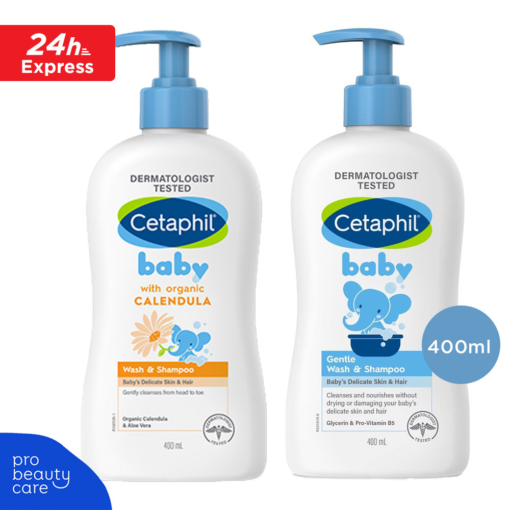 Cetaphil Baby - Gentle Wash &amp; Shampoo / with Organic Calendula (400 ml)