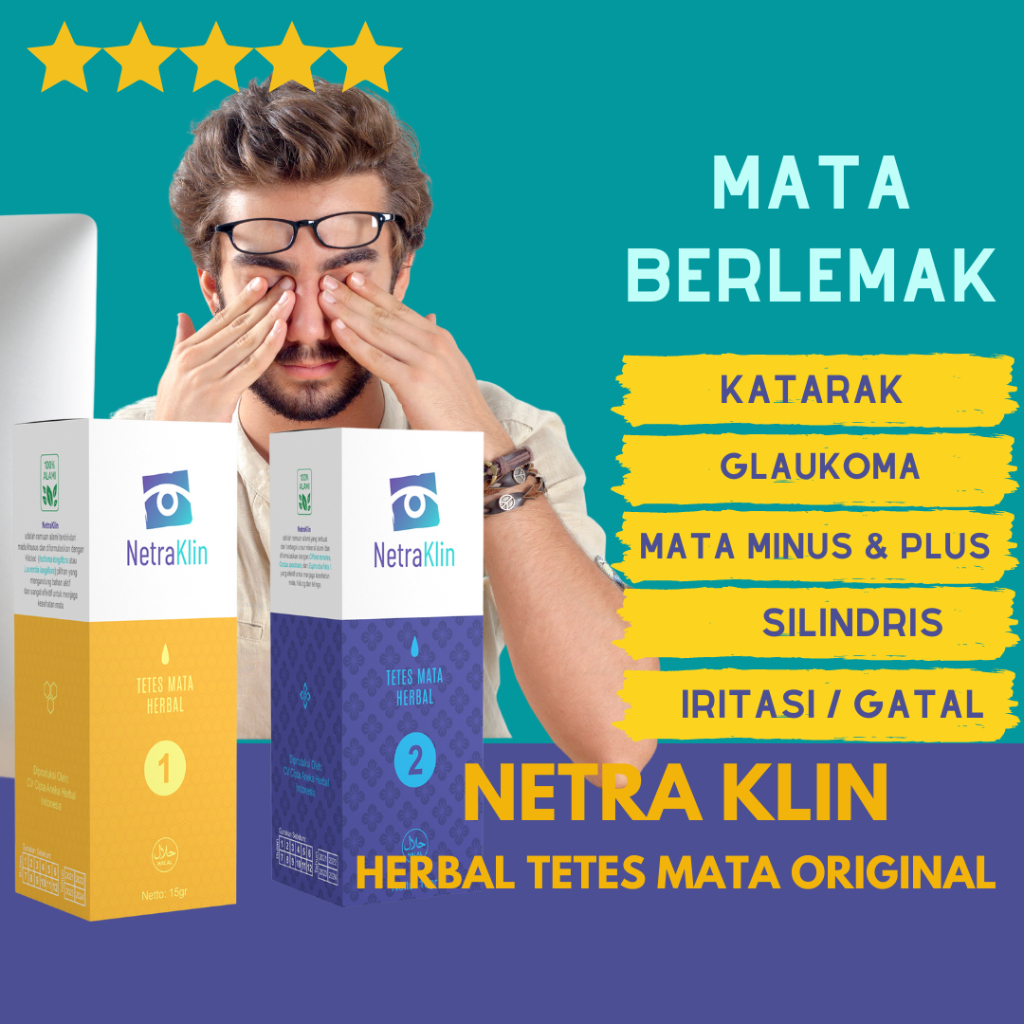 Netra Klin HERBAL TETES GURAH MATA / GURAH MATA / TETES GURAH / MADU MATA / TETES GURAH