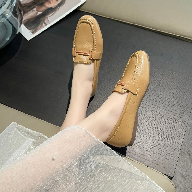 DDS24377 Flat Shoes Wanita Fashion Import Sepatu Kerja Slip On Bisa COD (With Box)