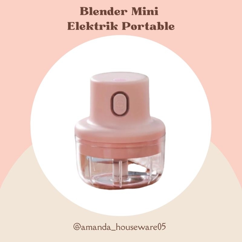 Blender Mini Elektrik Portable