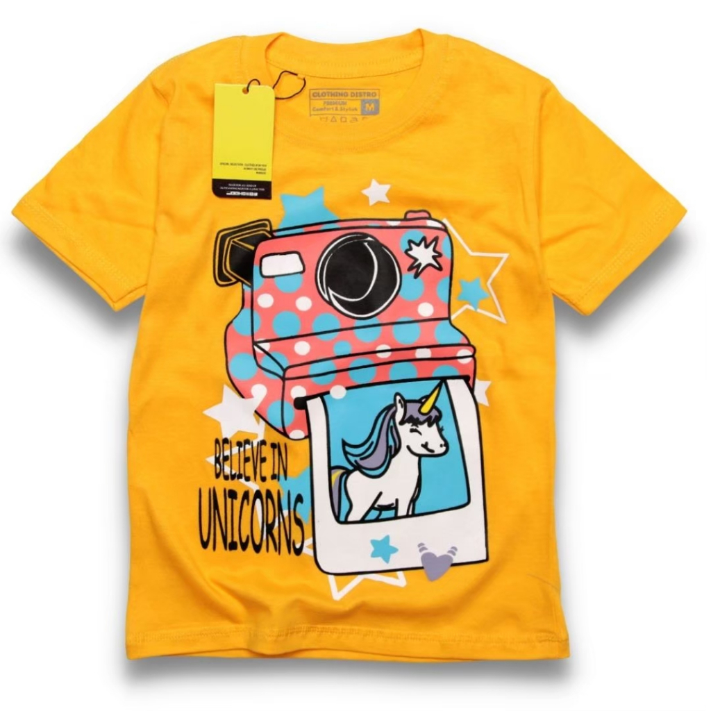 Gudang kaos anak distro bandung termurah baju anak cowok cewek Gambar karakter kartun branded Atasan