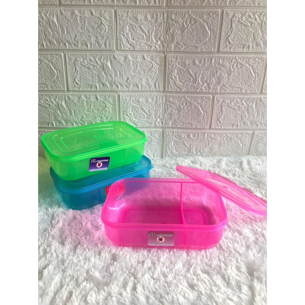 Tempat Makan Stefanny / Tempat Bekal Stefanny / Lunch Box Anak Stefanny Sekat 2