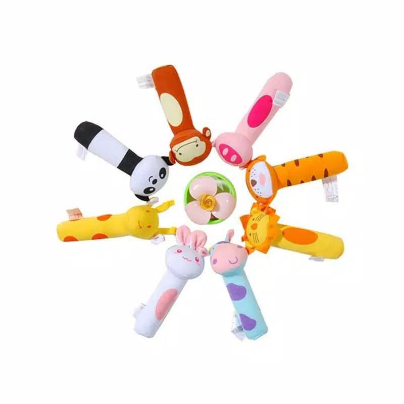 Mainan Stik Boneka/Boneka Pencet/Push Doll Rattle