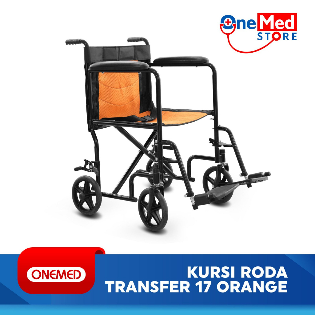 Kursi Roda Transfer 17 Orange Onemed OJ
