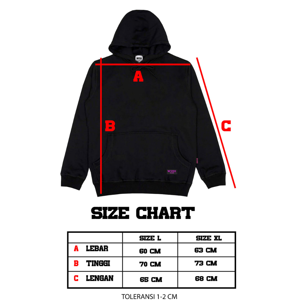 Jaket Hoodie Distro Pria Wanita Streetwear Wush Club Metter