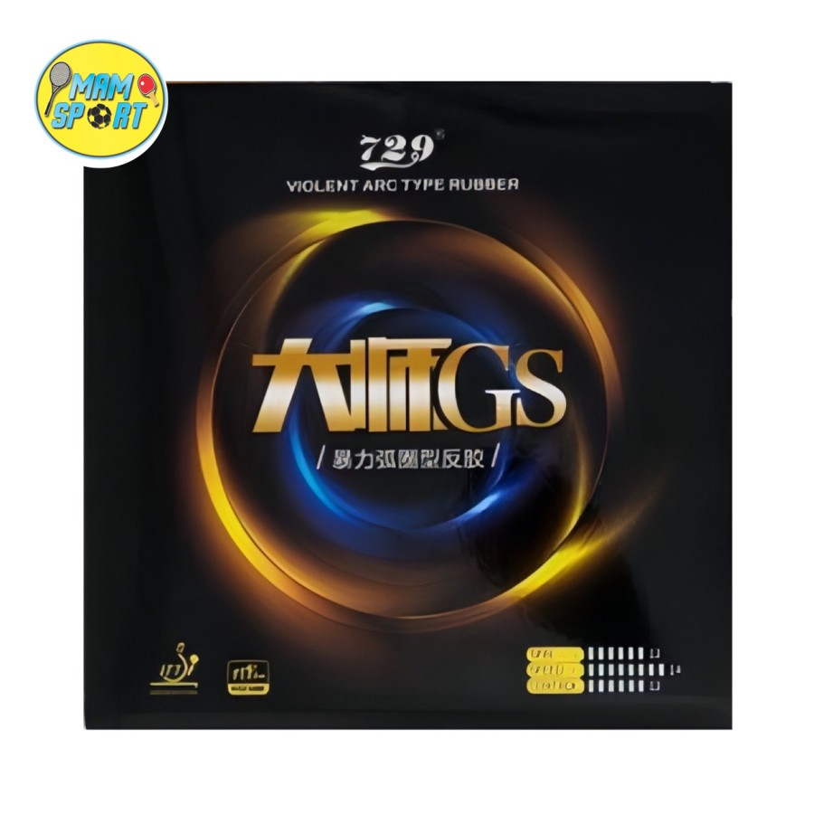 Karet Bet Pingpong Tenis Meja 729 Grand Master Dashi GS Original