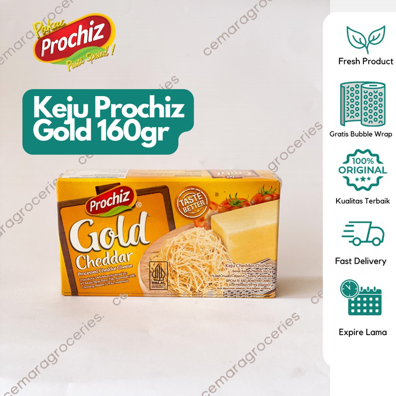 

Keju Prochiz Gold 160gr