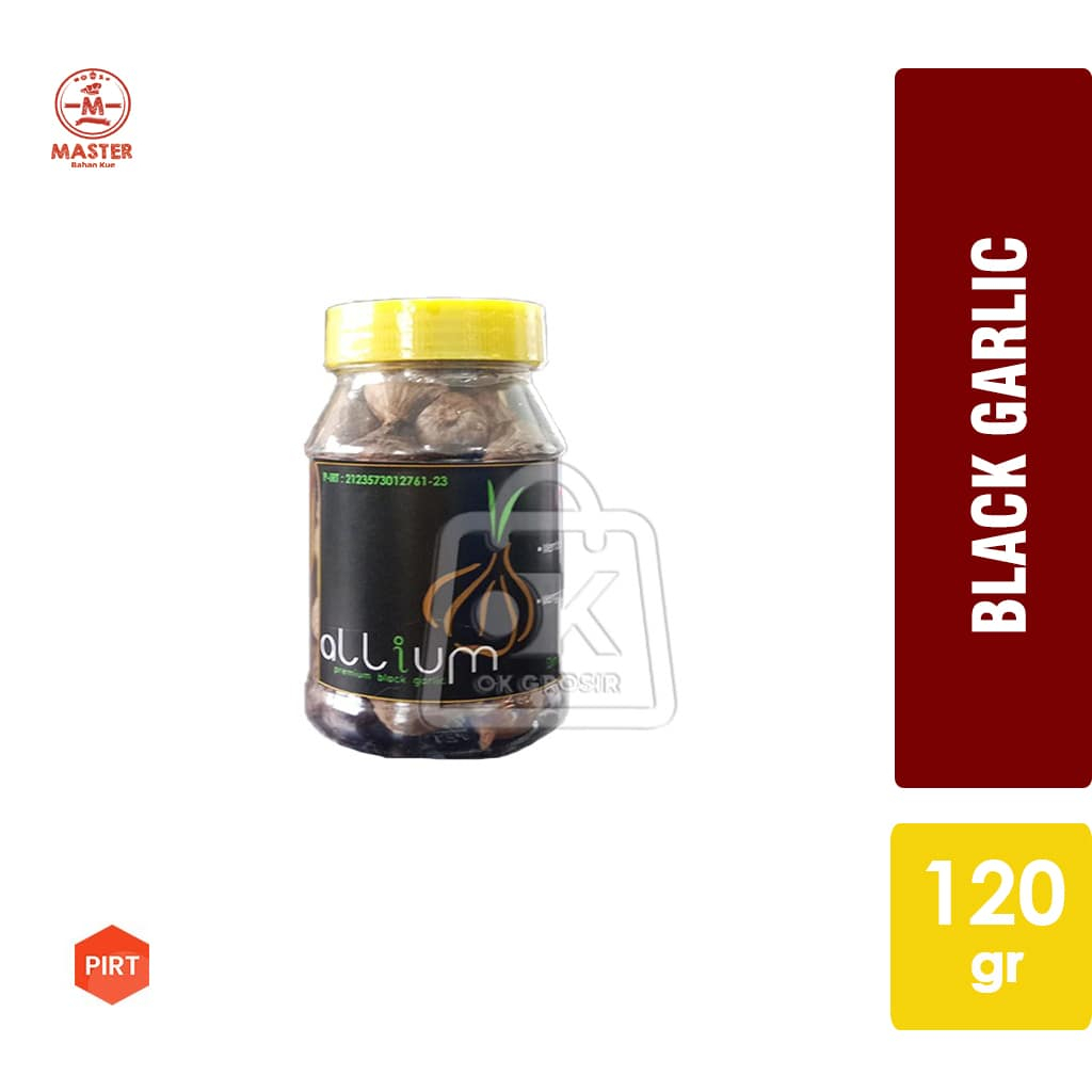 

Black Garlic Allium / Bawang Hitam [Botol 120 gr]