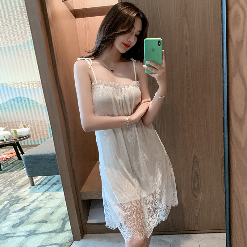 Lingerie Yang Baru Wanita Ootd Korean Style Import  Premium Soft Baju Tidur Wanita Sederhana Fashion Dress