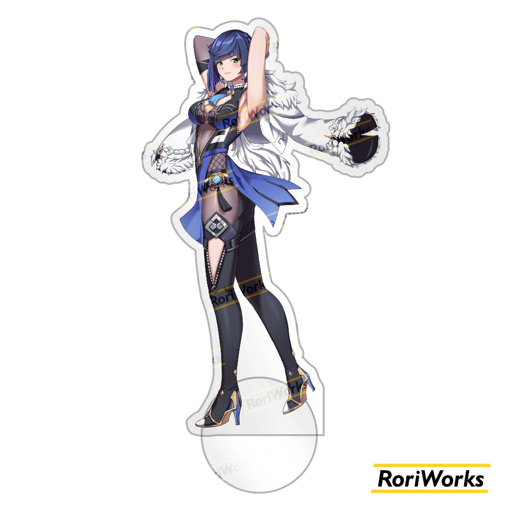 Acrylic Standee Figure Anime - Yelan | Genshin Impact