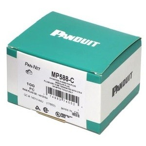 Konektor RJ45 UTP Cat 5e Panduit Connector isi 100 Pcs