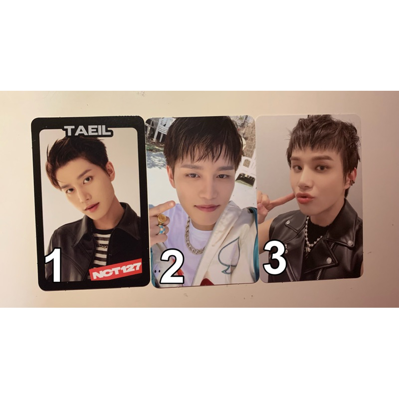 PHOTOCARD NCT AY-YO TRADING CARD TAEIL JUNGWOO