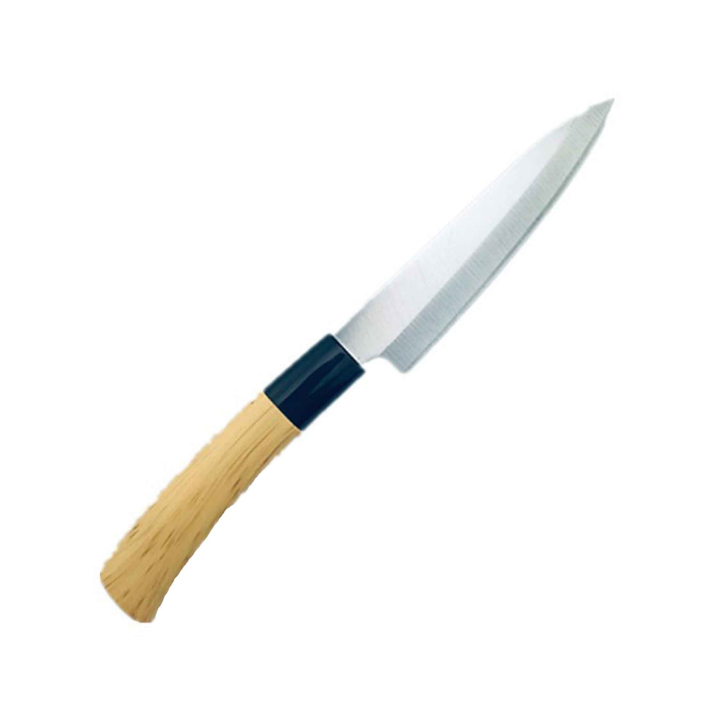 Reno / Pisau Dapur Stainless Steel / Gagang Kayu / KNA-832