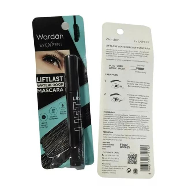 Wardah EyeXpert Liftlash Waterproof Mascara