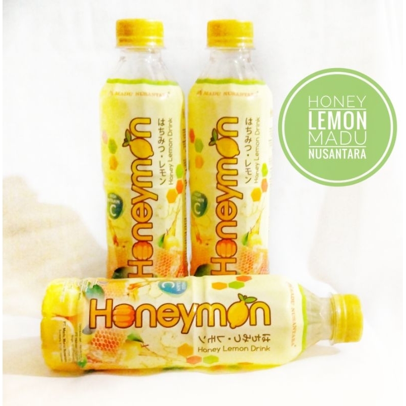 

Honeymon Madu Nusantara minuman lemon madu 330ml