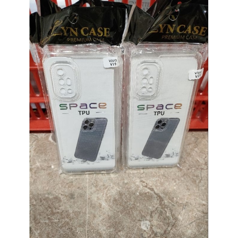 Softcase Vivo V19 V17 Silikon Casing Case Bening Transparan Pelindung Pro Camera