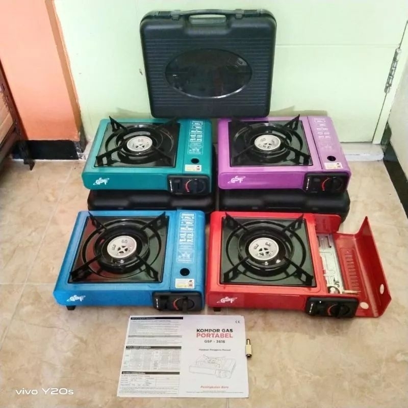 kompor portable 2 in 1 kompor gas portable multifungsi serbaguna