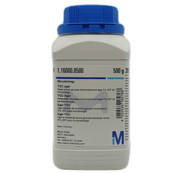 YGC Agar 1.16000.0500 Merck