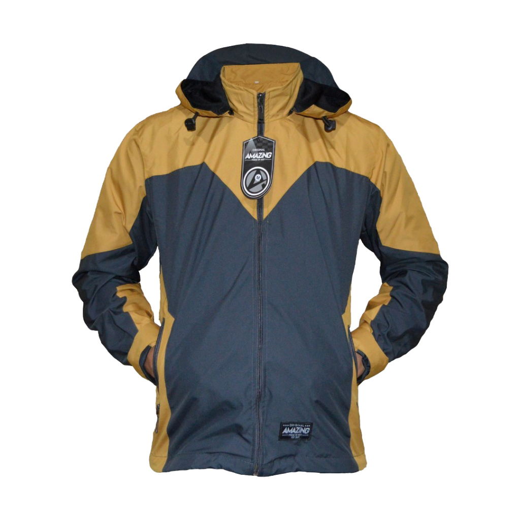 Justrue Jaket Gunung Pria Jacket Windbreaker Waterproof
