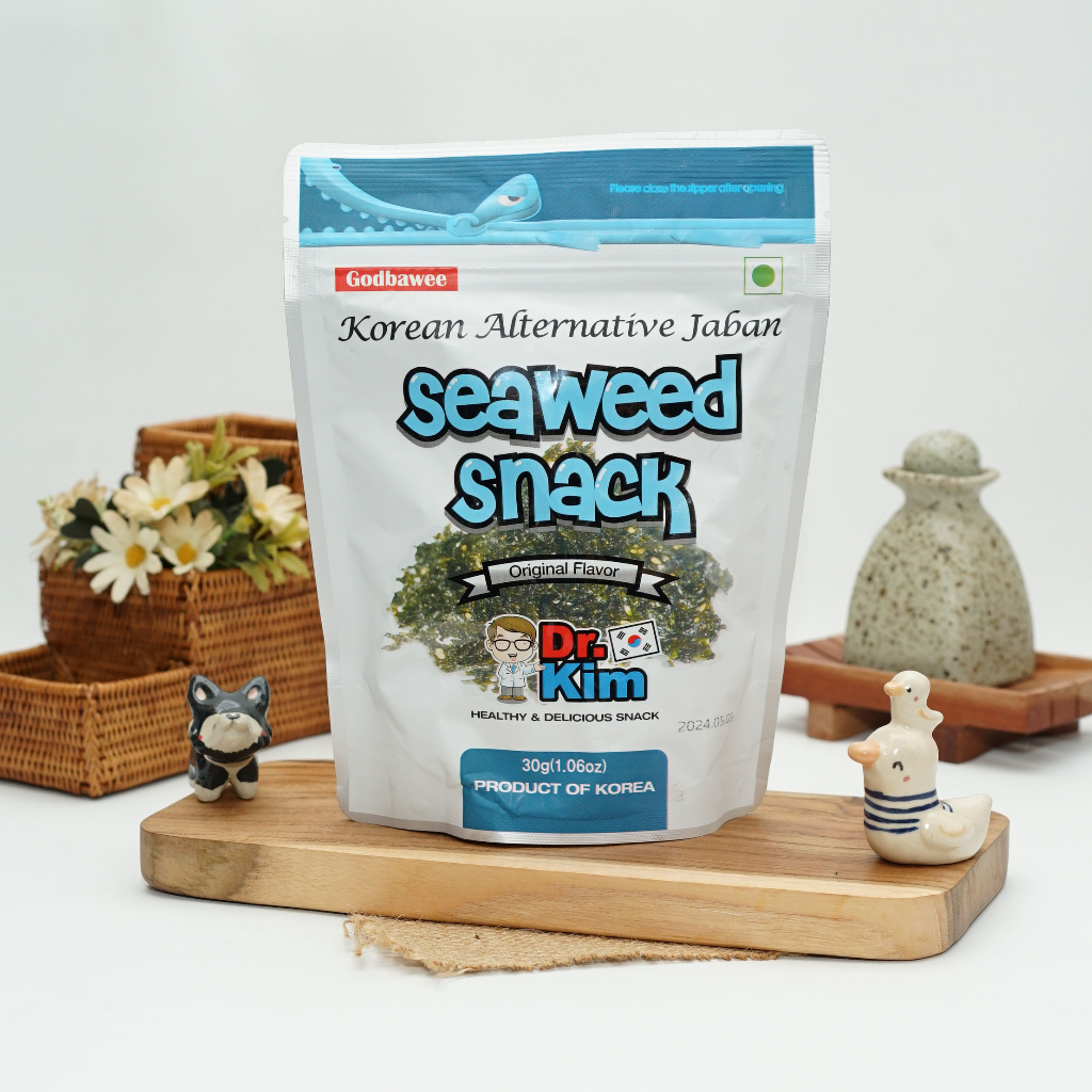 Dr.Kim Seaweed Snack 30gr Rumput Laut Korea