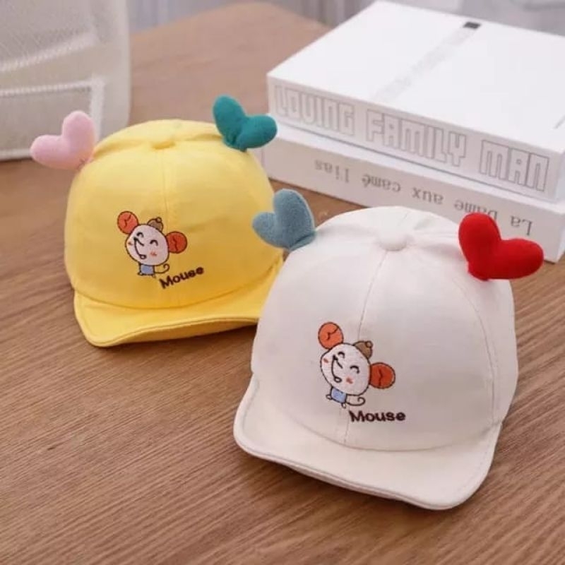 TOPI IMPORT 3D BORDIR MOUSE