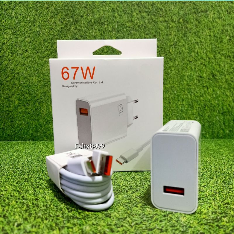 Charger Xiaomi 11T Xiaomi 12 67W TURBO CHARGE Fast Charging USB Type C
