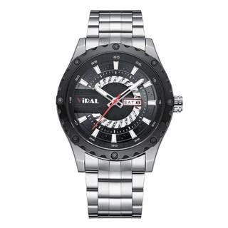 JAM TANGAN PRIA TERBARU STAINLISS STEEL VIRAL ORIGINAL V-8609 TAHAN AIR ANTI AIR