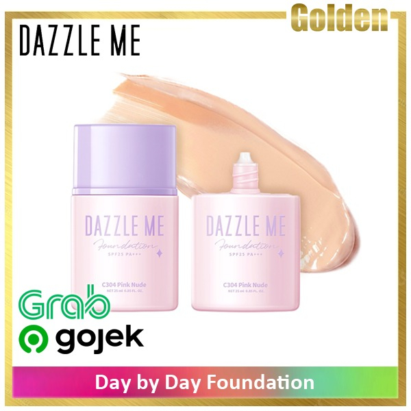 DAZZLE ME Day by Day Foundation - Full Coverage Oil control Long Lasting Makeup SPF 25 PA+++ Original