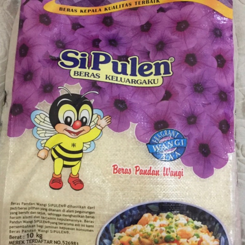 BERAS SIPULEN PANDAN WANGI 20 KG -BERAS PULEN -BERAS PANDAN WANGI