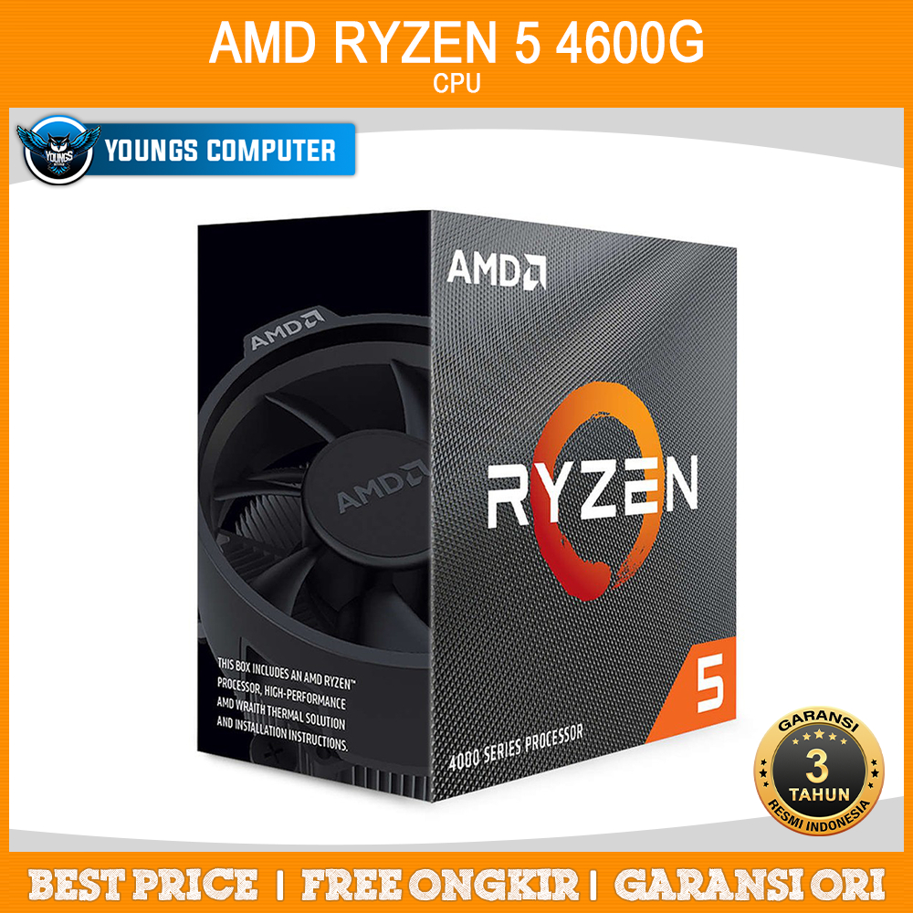Processor AMD Ryzen 5 4600G Box | 4.2GHz 6C 12T | AM4 Zen 2 CPU Renoir