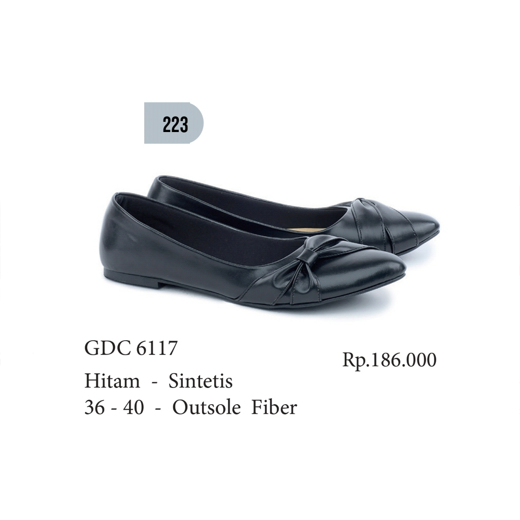 promo sepatu wanita murah,sepatu flt wanita,flat shoes murah GDC6117