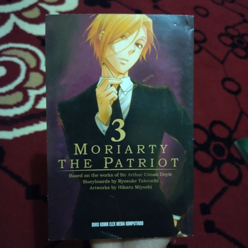 

Komik manga preloved Moriarty the patriot