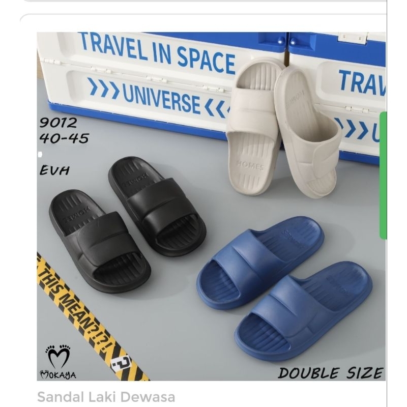 Mokaya sandal slop pria/sandal laki laki dewasa/sandal eva laki dewasa