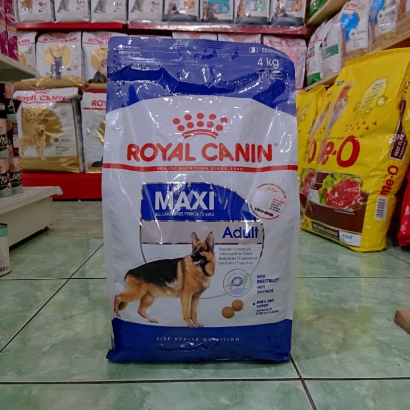 ROYAL CANIN MAXI ADULT Freshpack 4kg - makanan anjing ras dewasa