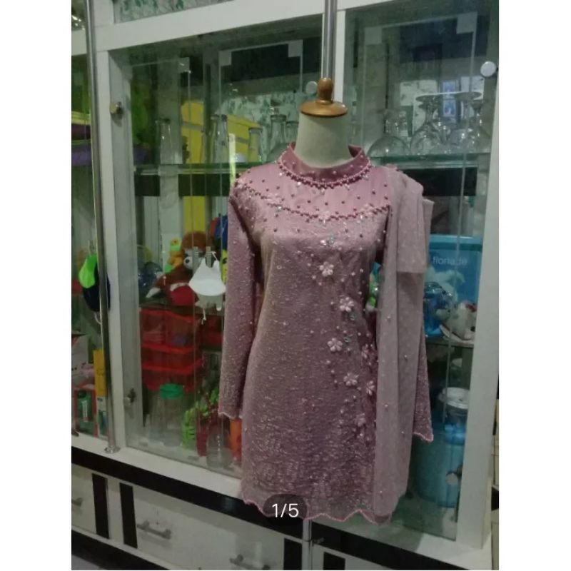 kebaya slayer pundak/kebaya wisuda modern