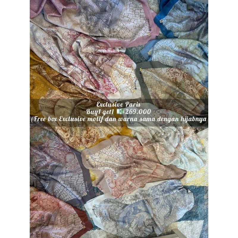 BUY 1 GET 1 PARIS LONDON SERIES BY JOURNEY SCARVES