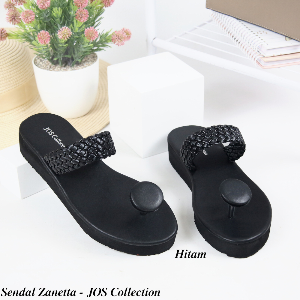 Sandal Wedges Wanita - Zanetta by JOS Collection