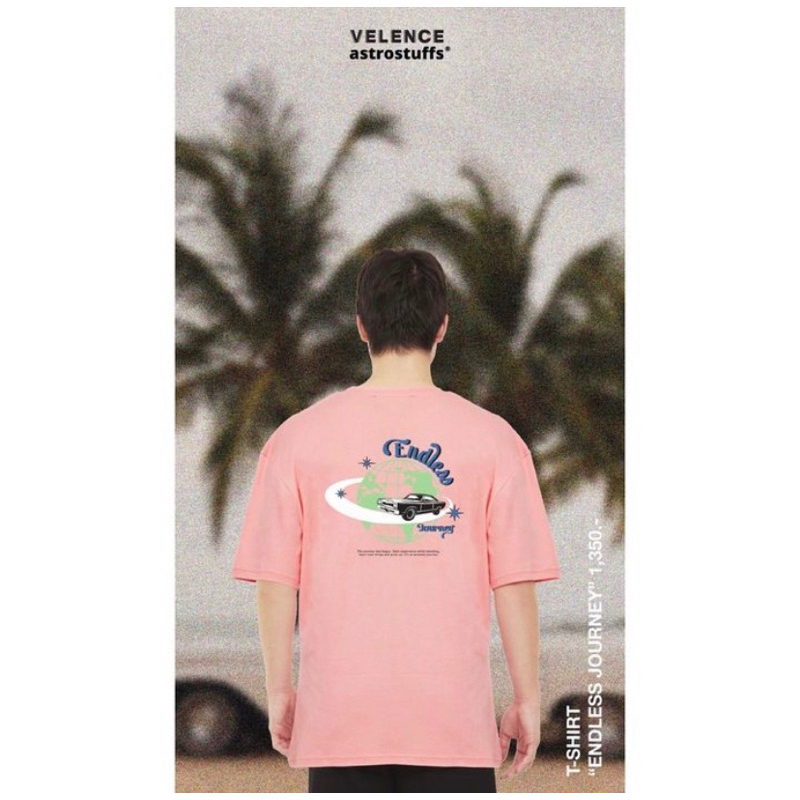 [READY INA] VELENCE ENDLESS JOURNEY T SHIRT WIN METAWIN PINK